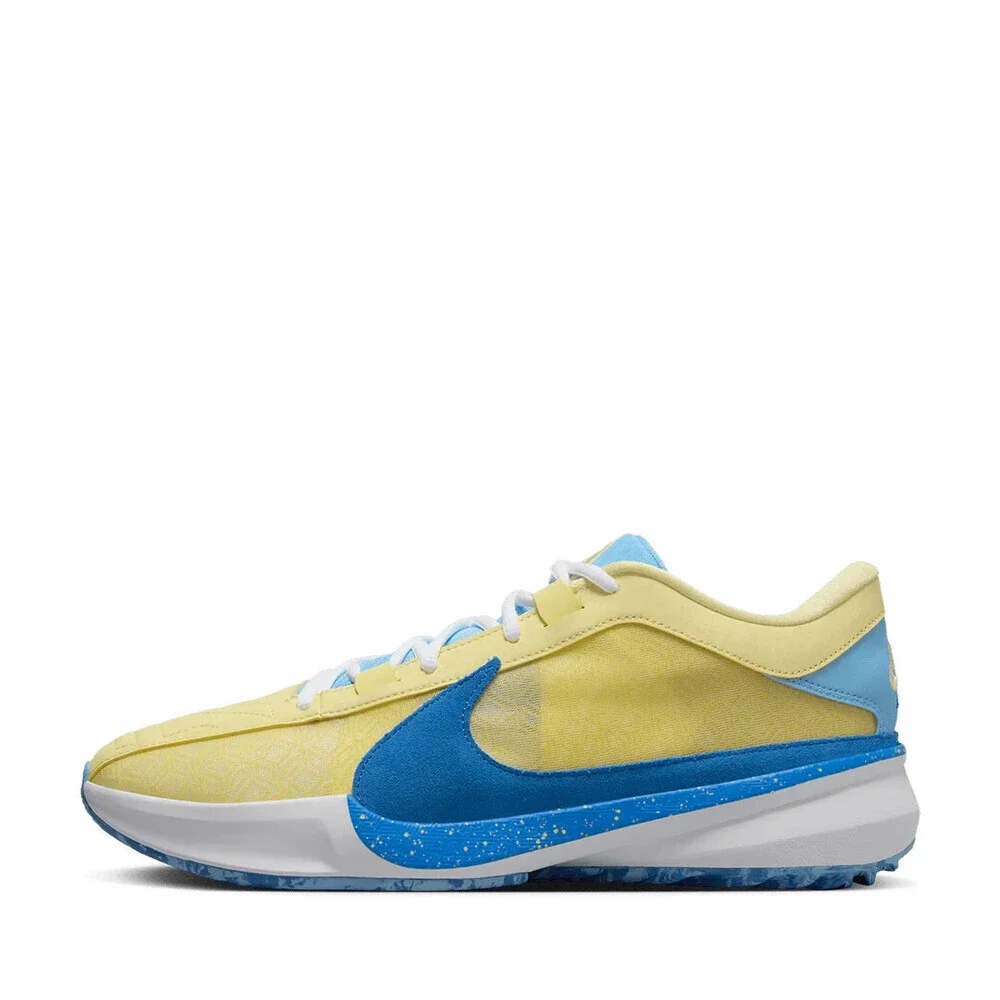 Nike Zoom Freak 5 Through My Eyes DX4996-700 Mens Yellow Basketball Shoes TF5596